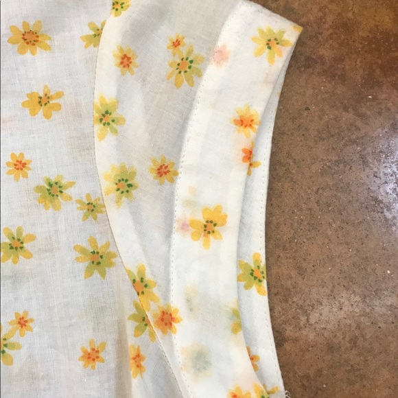 Moda International pale yellow blouse, size XS - Picture 3 of 4